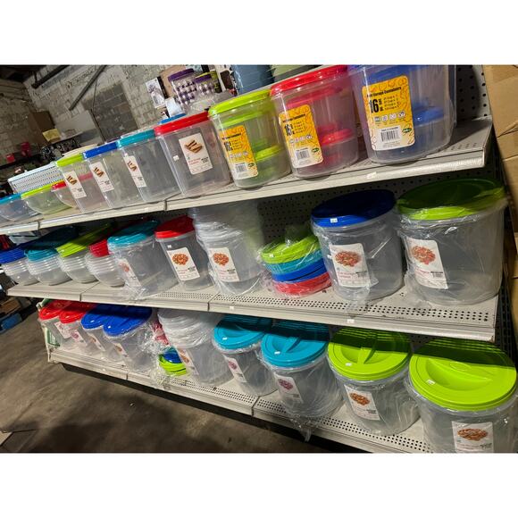 Food Storage Container 16PC Set | 4 Assorted Colors | Airtight, Leak-Proof - Picture 2 of 3